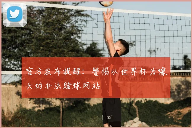 官方发布提醒：警惕以世界杯为噱头的非法赌球网站